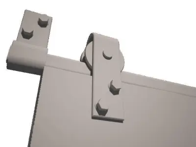Barn Door 3D model