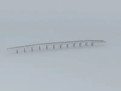 Pingtung Woodside Bridge Free 3D model