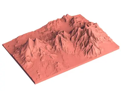 Terrain 8 3D model
