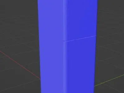 Fridge refrigerator 3D model