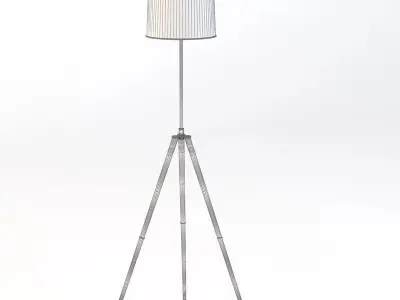 Zarah 1 Light Floor Lamp 3D model