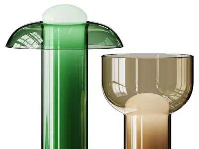 Haru And So Rakumba Table Lamp 3D model