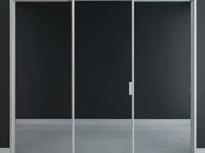 Rimadesio Velaria Sliding Doors 3D model