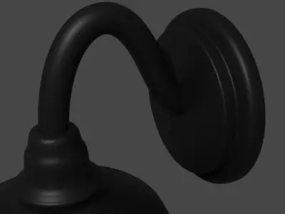 Wall Light 3D model order