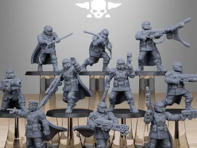 Vaskar Hunters 3D print model