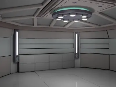 Sci Fi Room  3D model