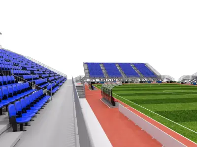 Futsal Arena 03 3D model