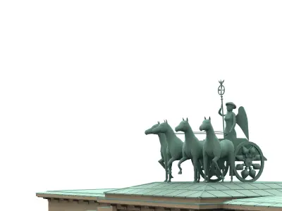 Brandenburg Gate Berlin 3D model