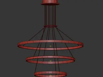 LED SUSPENSION 3 3D model