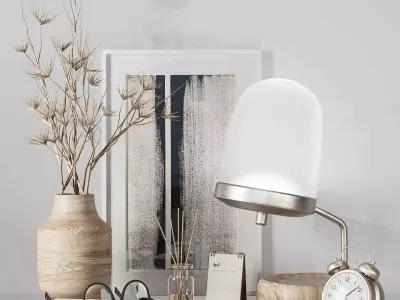 Decorative set031 3D model