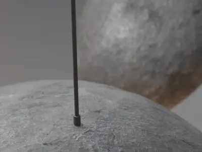 Ceiling light Free low-poly 3D model