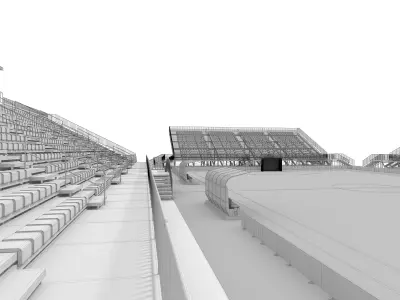 Futsal Arena 10 3D model