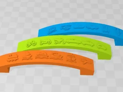 Door handle B Free 3D print model