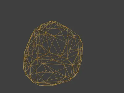 Low Poly Rock 11 Free low-poly 3D model