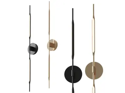 Reed Wall Light - Tom Kirk Lighting 3D model