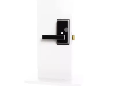 Large Digital Door Lock Low-poly 3D  EC800 Low-poly 3D model Low-poly 3D model