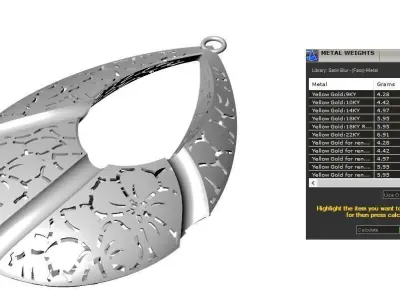 Half set 0073 3D print model