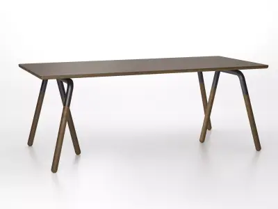Raft Table 3D model