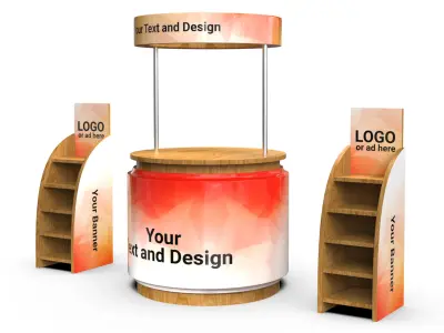 Expo Stand  3D model