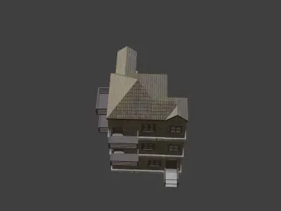 House Model 27 Low-poly 3D model