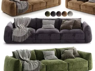 Divan Monterey Modulny 3D model