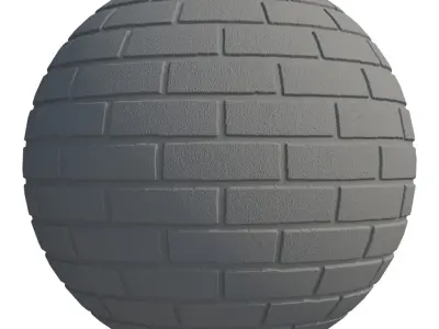 Atlas Black Brick Texture Texture