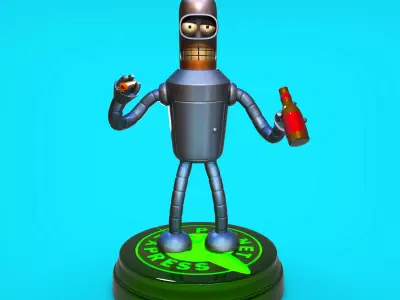 Bender for 3D Printing  3D print model