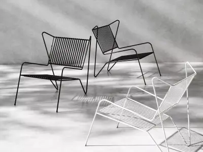 Capri Easy Chair 3D model