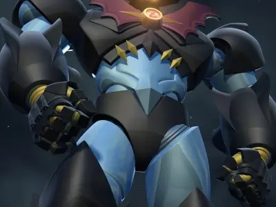 Mazinkaiser robot with armor 3D model