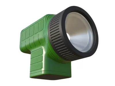 Portable Light 010 Low-poly 3D model