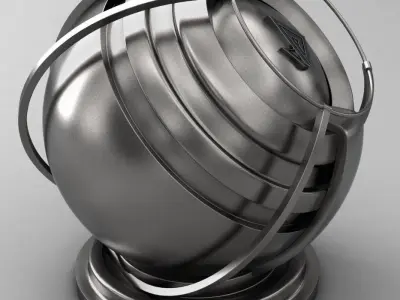 VRAY SHADER---METAL---Vanadium Hydride Texture