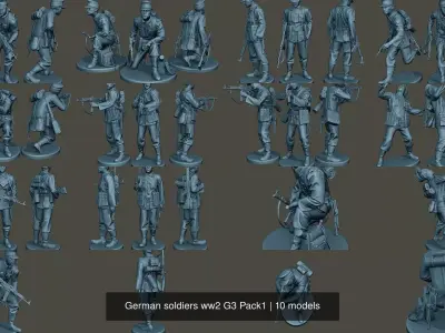 German soldiers ww2 G3 Pack1