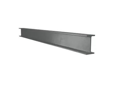 I Beam v1 001 Low-poly 3D model