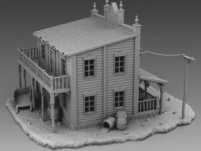 Big house 3D print model