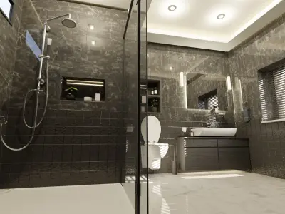Bathroom 3D model 40