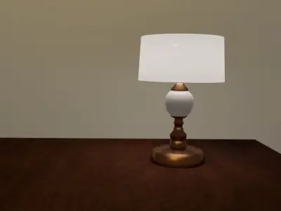 Cool lamp 3D model