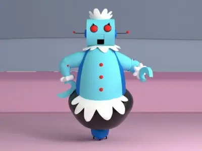 Rosie the Robot 3D model