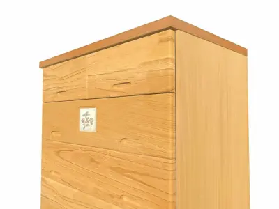 Drawer Dresser 3D model buy