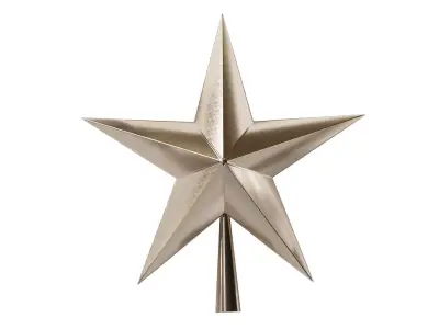 Set of Christmas tree decorations 3D model