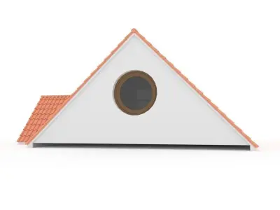 Realistic Roof Shingles 12 3D model