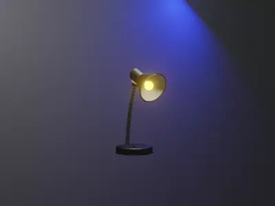 Bedside lamp Free 3D model