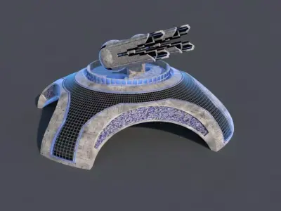 Planetary Canon 3D model