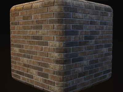 Saratoga King Running and Stack Bricks Texture Texture