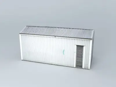 Riga Unijas street 24 substation Free 3D model