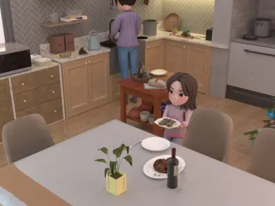 Map City Winner Free 3D model