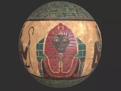 Ancient Egypt Wall Pbr 4k Texture Texture