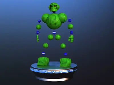 Robot Vectorman 3D model