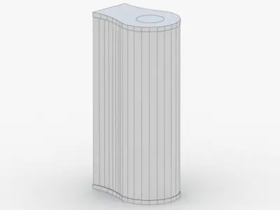 1471 - Bra Lamp Low-poly 3D model