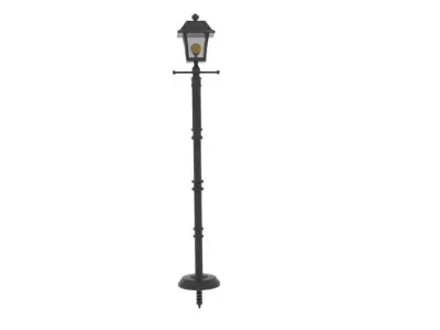 Baytown Light Led Post 3D model