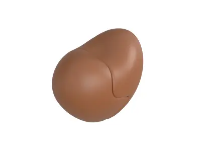 Broken Heart v1 005 Low-poly 3D model